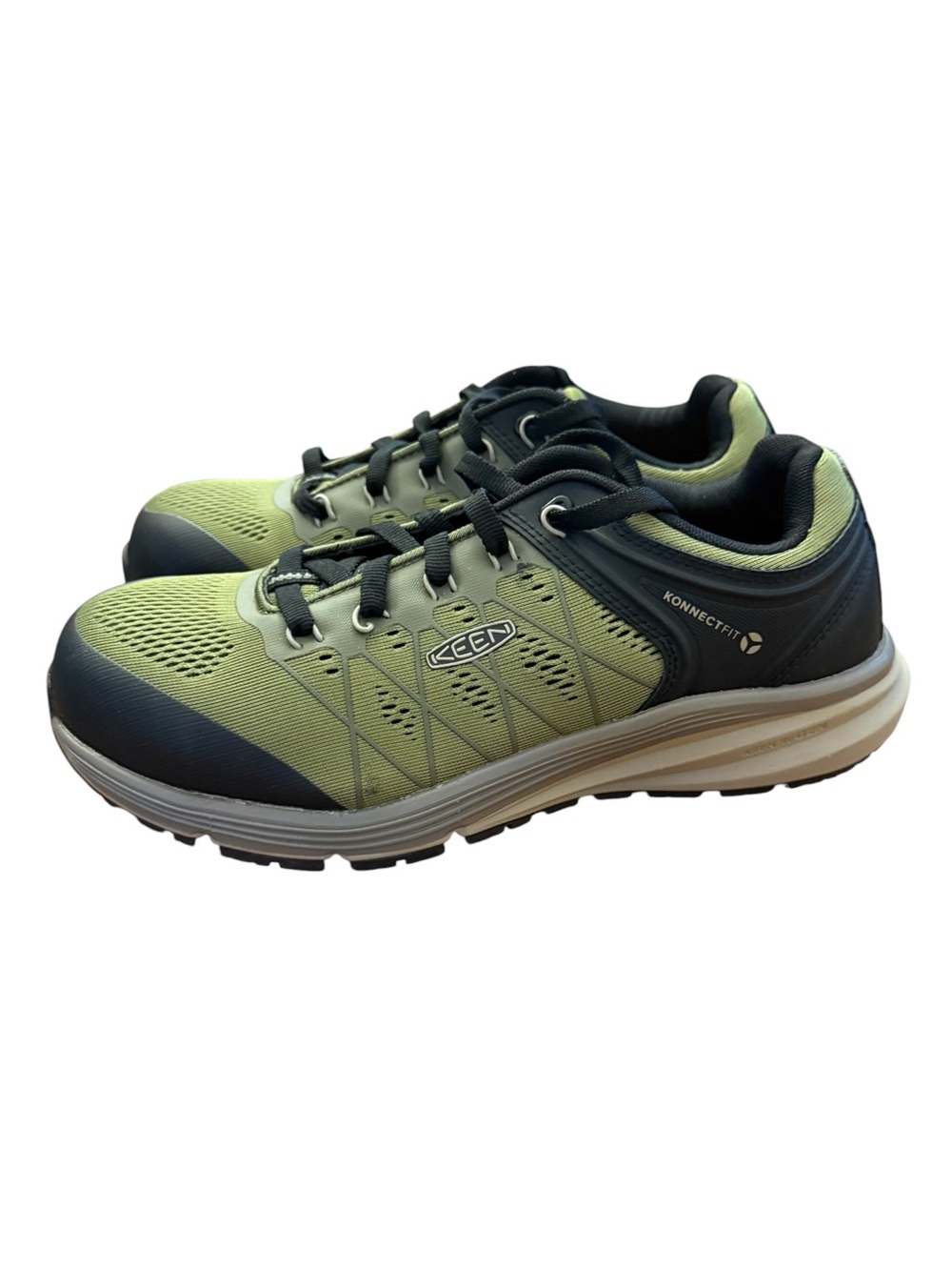 KEEN Utility KonnectFit EH Alloy Toe Low Safety Shoes Womens 10W Wide Green NWOT - Picture 6 of 16
